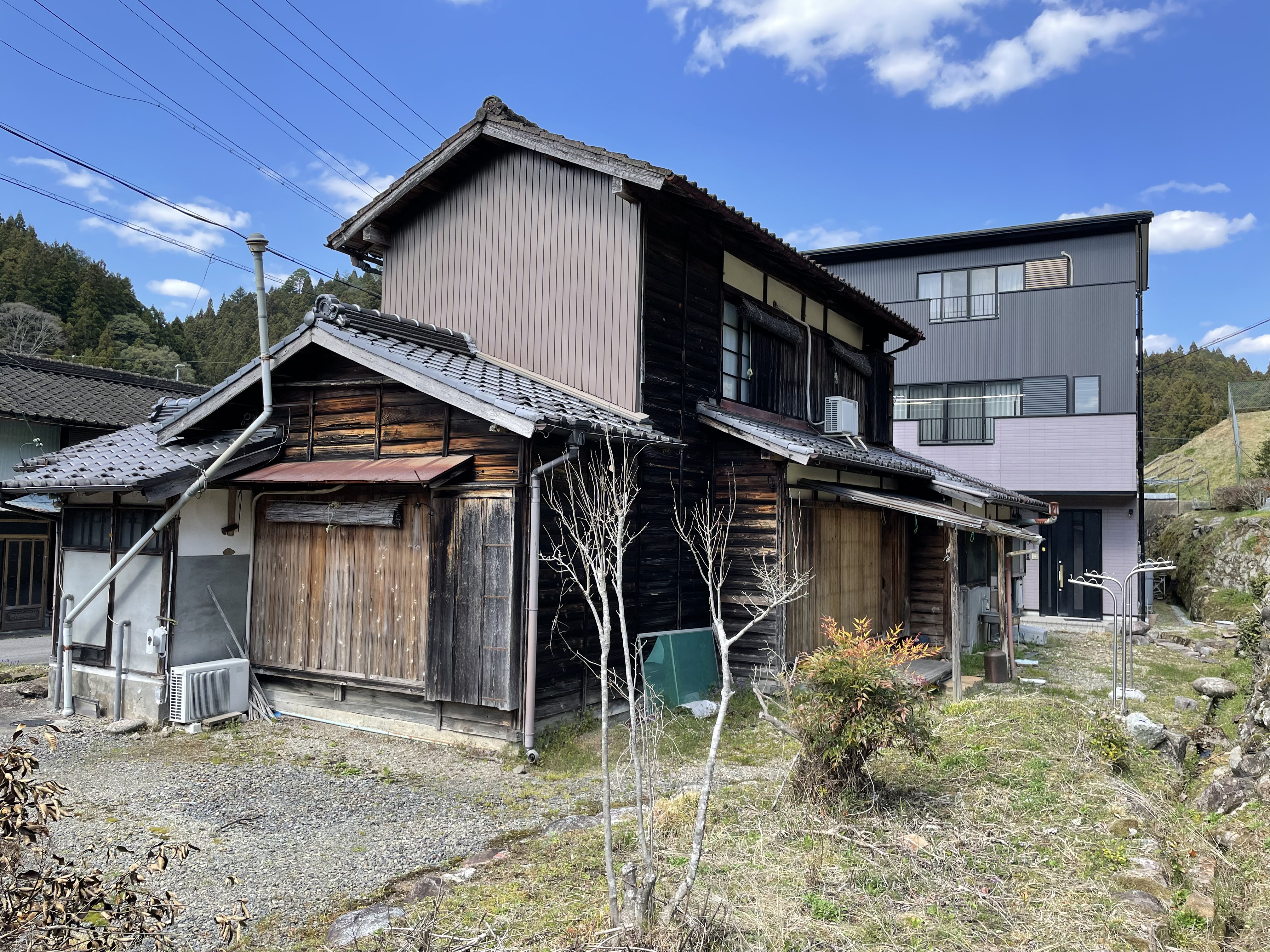 設楽町 古民家 石垣と庭付き 戸建て賃貸物件